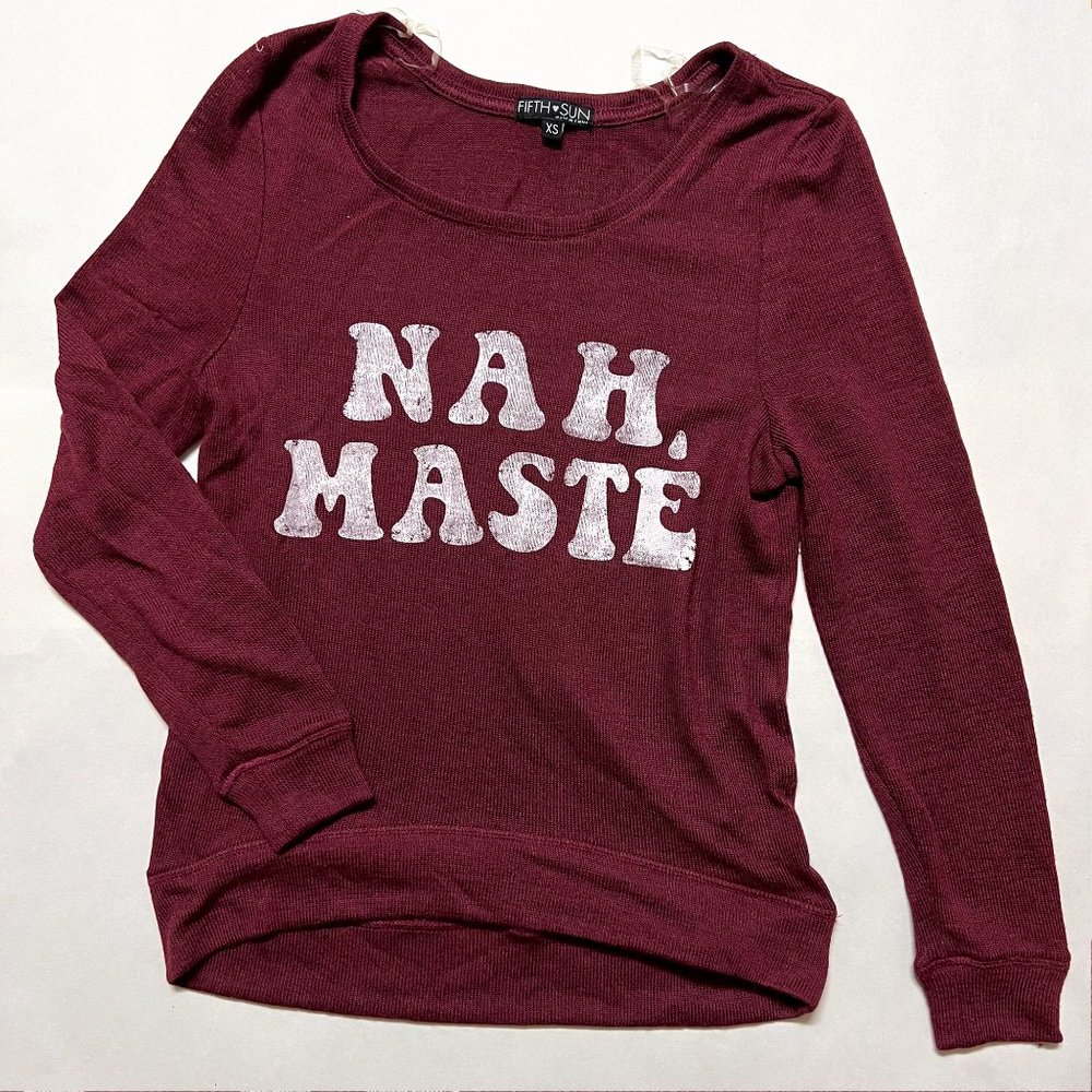 Fifth Sun Nah, Maste Long Sleeve Shirt XS